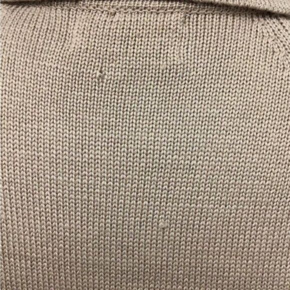 Su Lee Vintage 60s 100% Pure Wool Button Front Cardigan, Camel, size XL - Picture 4 of 5